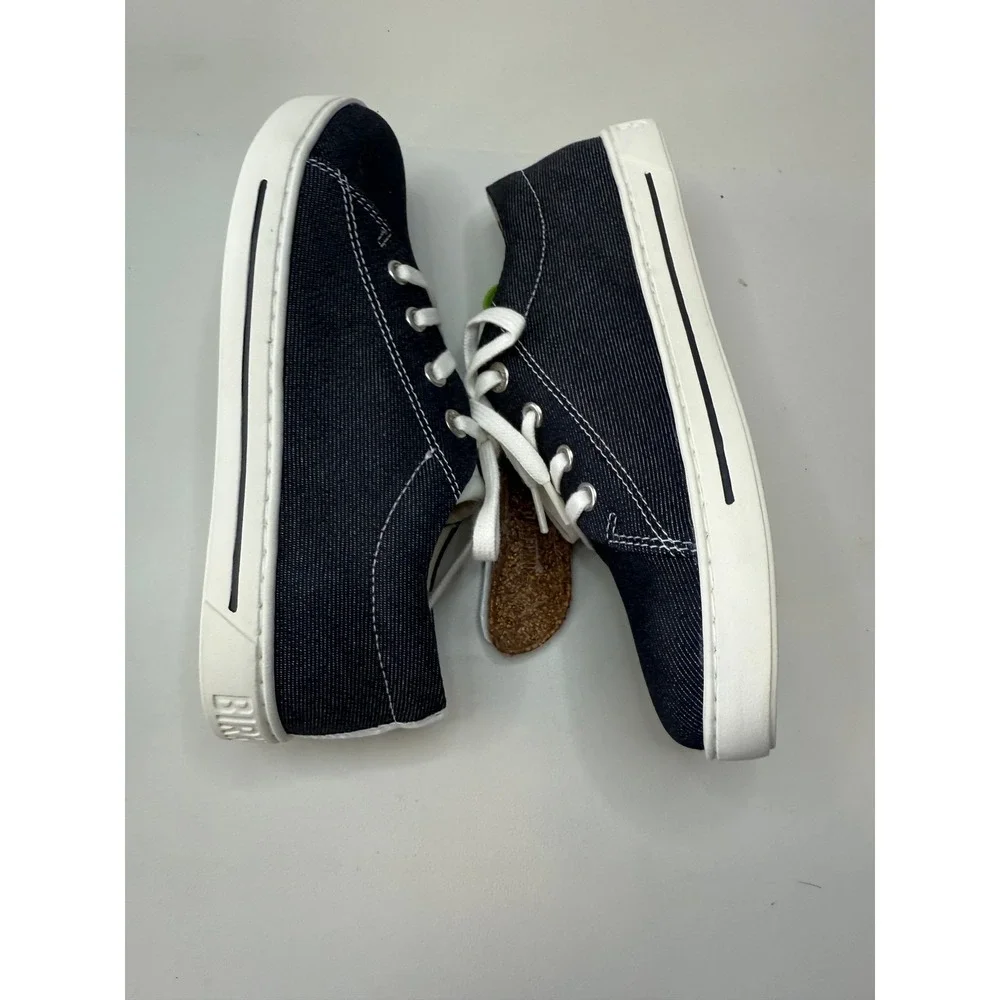 Birkenstock Arran Blue Denim Sneakers Shoes 33 US L2‎ 448301 Youth Size 2 NWB